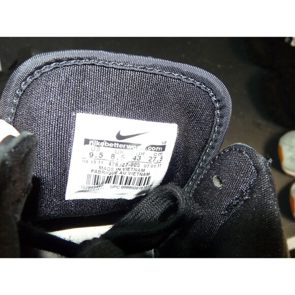 Nike SB Supreme 94 Air Zoom Hi Black Men\'s Size 9.5 NYC 2011 | 428927-005 main image 4